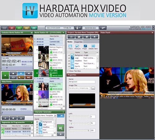 Automatizador Para Canal De Tv Hardata Windows  Bits