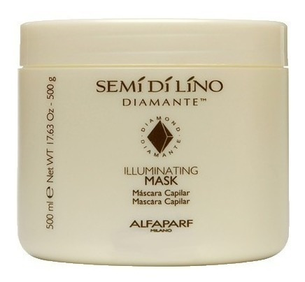 Baño De Crema Alfaparf Semi Di Lino 500mg Iluminating Mask