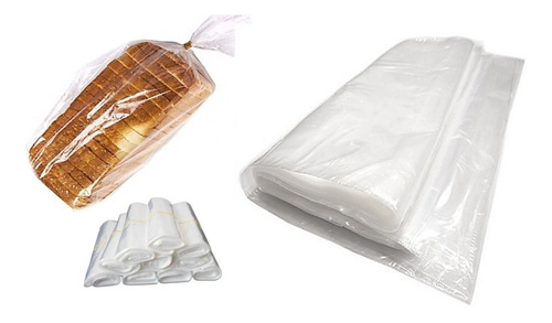 Bolsas Plásticas Para Sandwich (100 Und)  Cm.