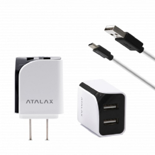 Cargador Atalax Cable Tipo C (travel Charger)