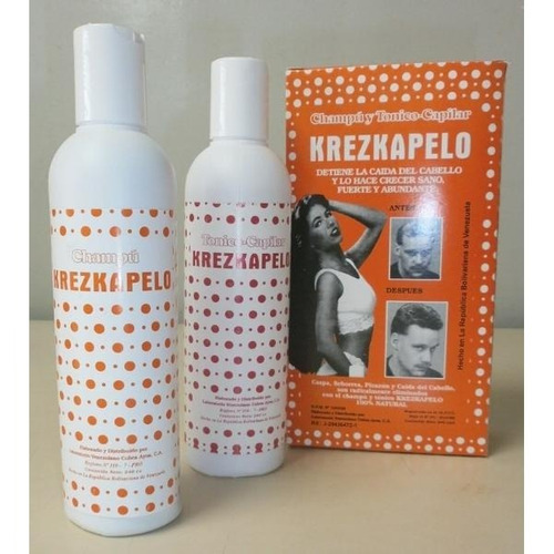 Combo Shampoo + Tónico Anticaspa Y Anticaída Khrezkapelo