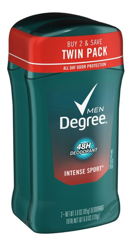 Desodorant Degree 48hr Intense Sport Hombre 85gr
