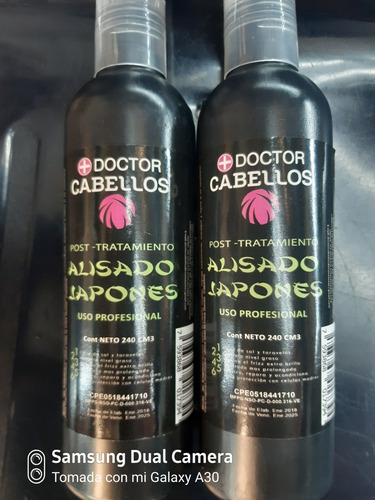 Doctor Cabello Alisado Japonés Paso 2 Litro