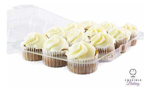 Envase De Plástico Para 12 Mini Cupcakes