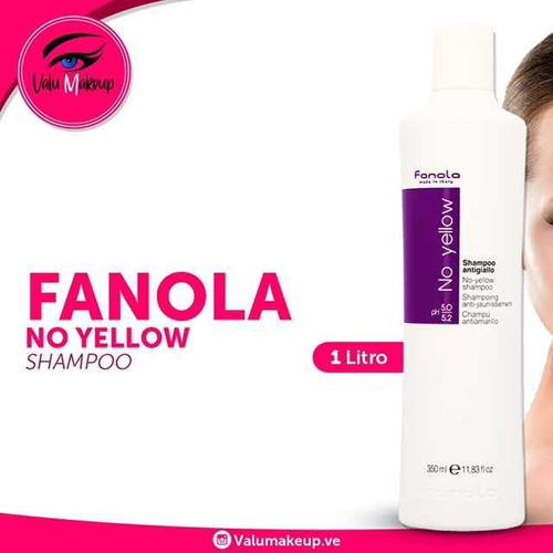 Fanola No Yellow 100 Ml Y De 1 Litro