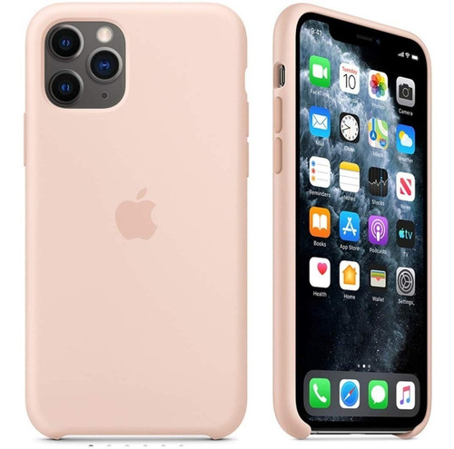 Forro Case Estuche Celular iPhone 11 Pro Max Rosado Tienda