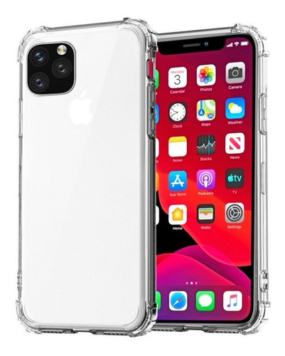 Forro Estuche Transparente Tpu Resistente iPhone 11 - (8v)