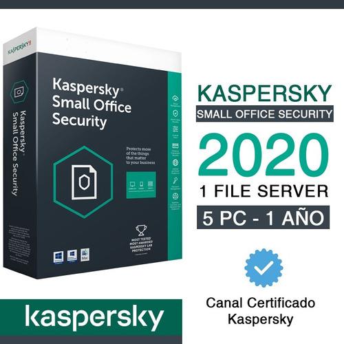 Kaspersky Small Office Security 1 File Server/ 5 Pcs 1 Año