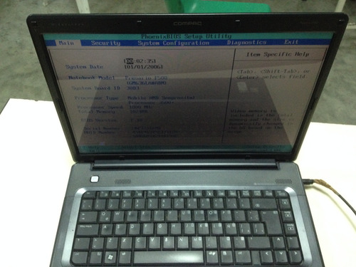 Laptop Compaq Presario F500(Para Reparar O Repuestos)