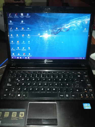 Laptop Lenovo G480 Intel I3, Sin Detalles, Uso De Oficina.