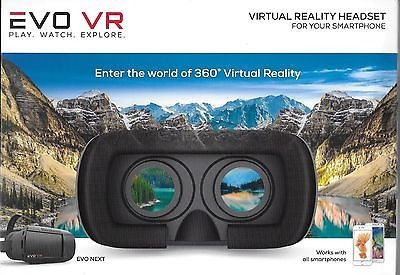 Lentes - Auriculares Realidad Virtual Evo Vr Ios / Android