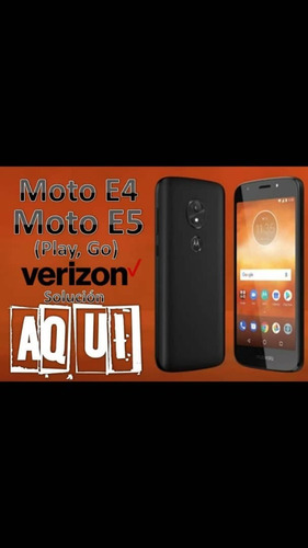 Liberar Motorola Moto E5 Verizon Bloqueado Por Actualizacion