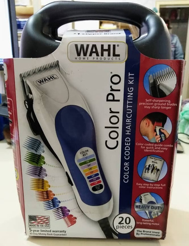 Maquina De Cortar Cabello Wahl Color Pro Original