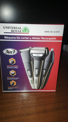 Maquinas De Afeitar 3 En 1 Royal Universal