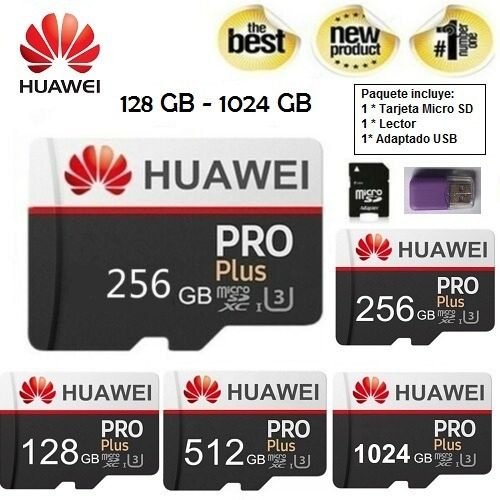 Memoria 256gb Micro Sd Clase 10 Huawei Pro Original