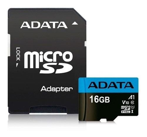 Memoria Micro Sd 16 Gb Adata Clase 10 A1 ¡mercado Líder!