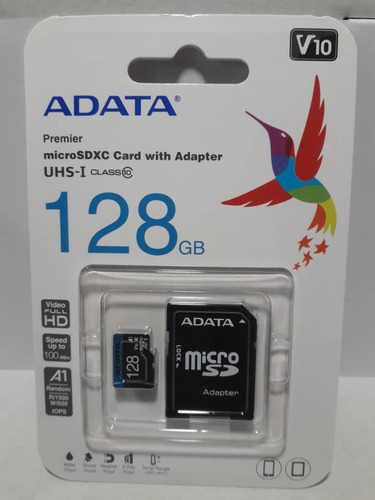 Memoria Microsd 128gb Adata Clase 10