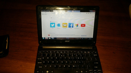 Mini Laptop Acer Aspire One Con Cargador. 80vrds
