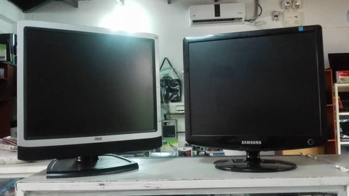 Monitores Lcd 17, Aoc Lm729 Y Samsung Syncmaster 732n