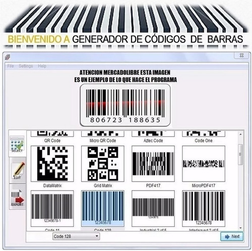 Programa Para Crear Códigos De Barras Generador Ean Qr Upc