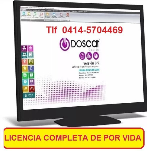 Programa Software Gestión Tpv Pymes Doscar V 8.5