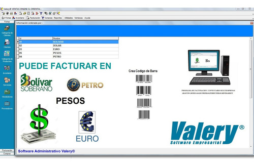 Sistema De Facturacion, Inventario, Ventas,administrativo