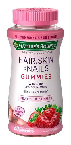 Vitaminas Gomitas Hair, Skin & Nails 230 Uds. Mtech