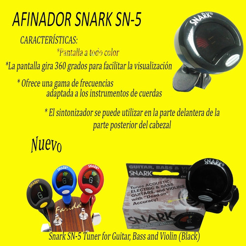 Afinador Snark Sn-5 Nuevo