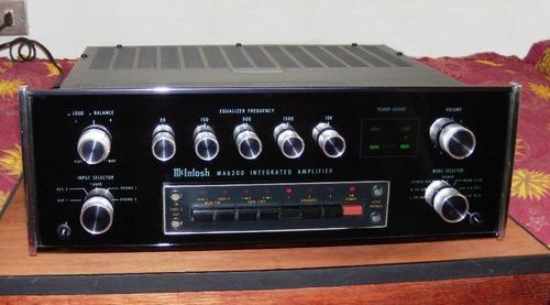 Amplificador Profesional Mcintosh Ma-6200 Usa (1.500.v)