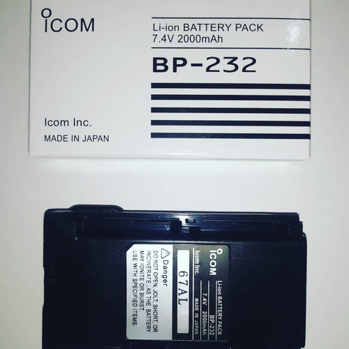 Batería Icom Bp-v mah