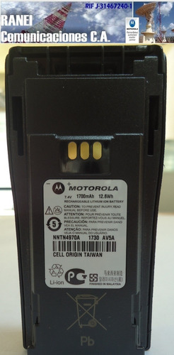 Bateria Para Radio Motorola Original Ep450/dep450 De Lithium