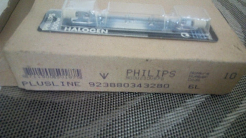 Bombillo Halogeno 500w 220v Philips Original (118mm)