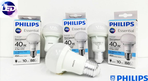 Bombillo Led Philips 4,5w 8w 12w Envío Gratis +12