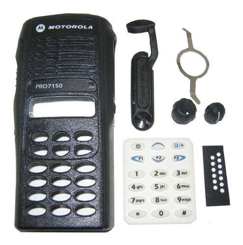 Carcasa Para Radios Portatiles Motorola Con Teclado Pro
