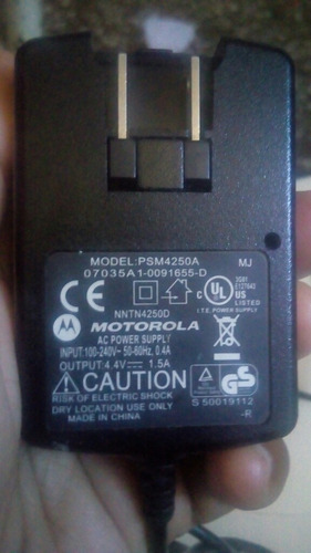 Cargador Para Radio Motorola Mth 800 Usado