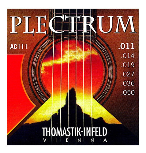 Cuerdas Thomastik Para Guitarra Acústica Plectrum Ac111