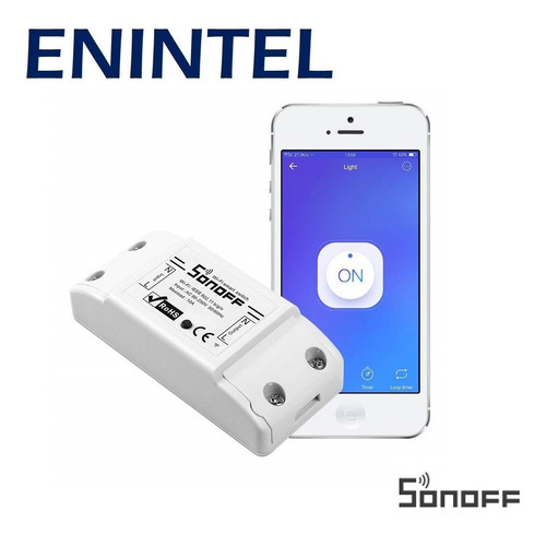 Enintel- Sonoff Basic R2 Control Remoto Temporizador Wifi