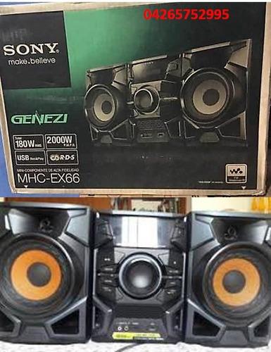 Equipo De Sonido Sony Genezi 2000w P.m.p.o.