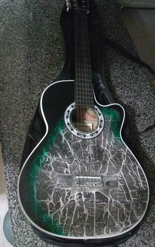 Guitarra Acustica Semicorchea Usada