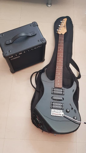 Guitarra Eléctrica Yamaha Erg 121 C Con Amplificador Ga-15