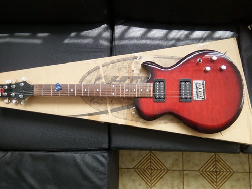 Guitarra Electrica Ibanez Les Paul Gart Roja Como Nueva Caja