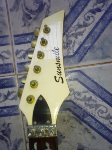 Guitarra Electrica Sunsmile Sin Cuerdas