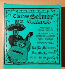 Juego De Cuerdas Selmer Mexicanas Para Guitarron