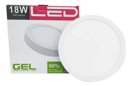 Lampara Led Superficial 18w