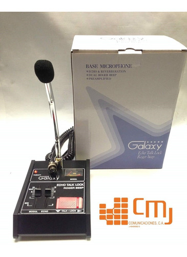 Microfono Para Radio Cb Echo Master Galaxy Yaesu Icom Kenwoo