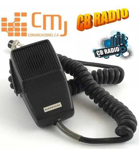 Microfono Para Radio Cb Icom Yaesu Baofeng