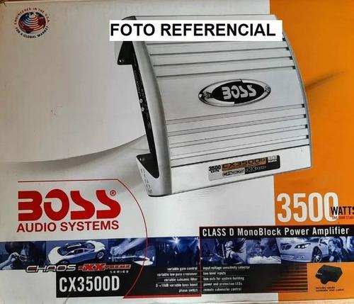 Planta Amplif. Boss 3500 W-d Monoblock (en Bloqueo) 30verd