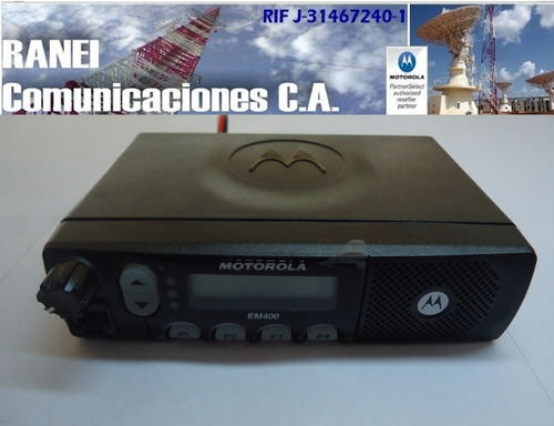 Radio Base Motorola Em-400 Uhf/vhf