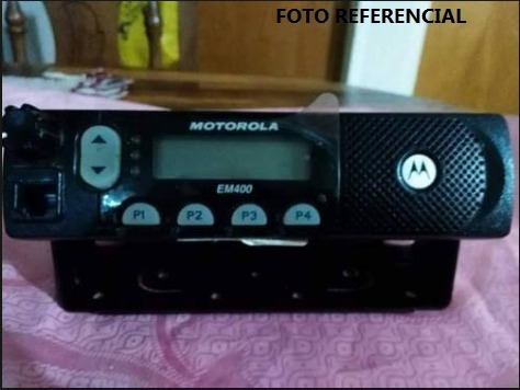Radio Marca: Motorola Em-mhz 32 Ch)- 40w