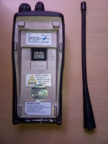 Radio Motorola Ep-450. Sin Bateria. 100% Bien
